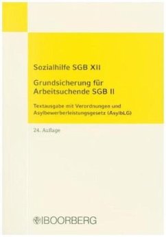 Cover Sozialhilfe SGB XII. Grundsicherung für Arbeitsuchende SGB II