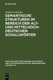 Semantische Strukturen im Bereich der alt- und mittelhochdeutschen Schallwörter (eBook, PDF)