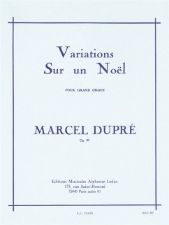 Cover Variations sur un noel op.20 pour orgue