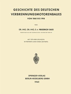 Cover Geschichte des Deutschen Verbrennungsmotorenbaues (eBook, PDF)