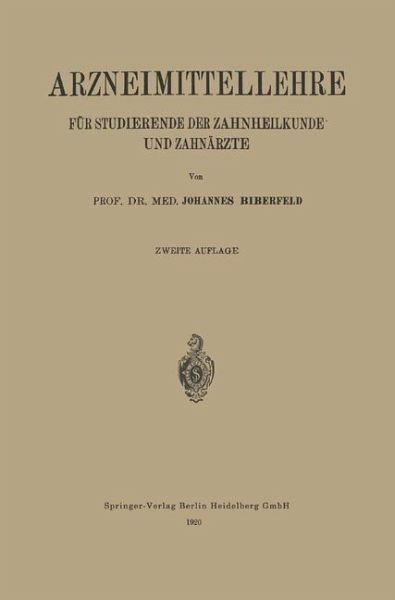 Arzneimittellehre für Studierende der Zahnheilkunde und Zahnärzte (eBook, PDF) Arzneimittellehre für Studierende der Zahnheilkunde und Zahnärzte (eBook, PDF)