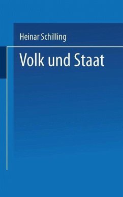 Cover Volk und Staat (eBook, PDF)