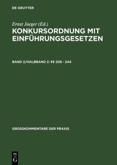 Cover §§ 208 - 244 (eBook, PDF)