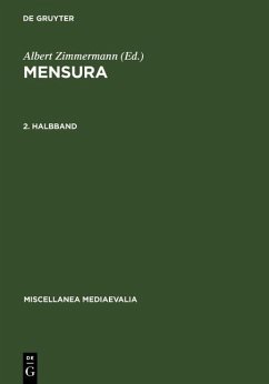 Mensura. 2. Halbbd (eBook, PDF) Cover Mensura. 2. Halbbd (eBook, PDF)