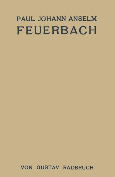 Paul Johann Anselm Feuerbach (eBook, PDF)