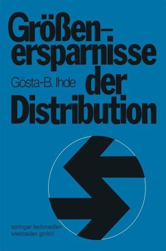 Cover Größenersparnisse der Distribution (eBook, PDF)