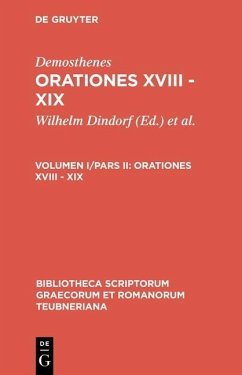 Orationes XVIII - XIX (eBook, PDF) - Demosthenes