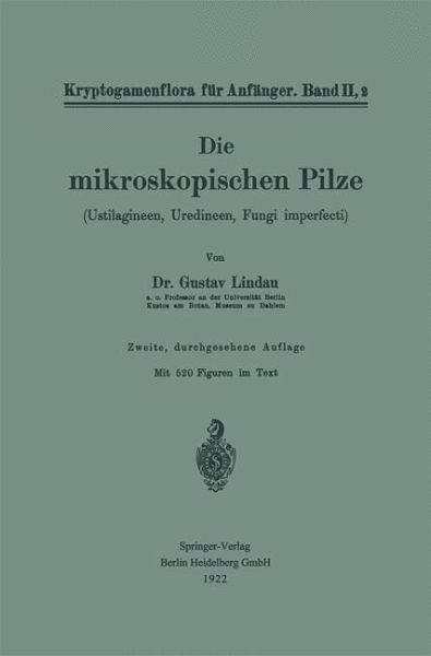 Die mikroskopischen Pilze (eBook, PDF) Die mikroskopischen Pilze (eBook, PDF)