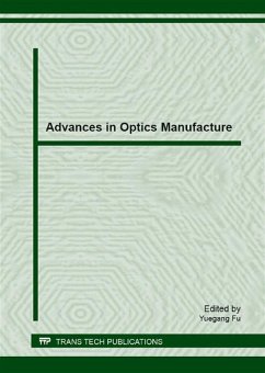 Cover Advances in Optics Manufacture (eBook, PDF)