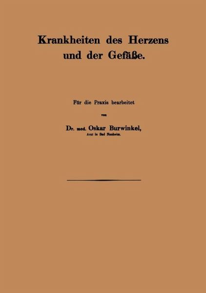 Krankheiten des Herzens und der Gefäße (eBook, PDF)