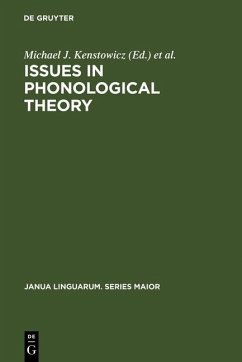 Cover Issues in Phonological Theory (eBook, PDF)