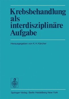 Krebsbehandlung als interdisziplinäre Aufgabe (eBook, PDF) Cover Krebsbehandlung als interdisziplinäre Aufgabe (eBook, PDF)
