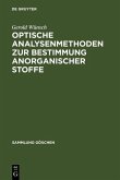 Optische Analysenmethoden zur Bestimmung anorganischer Stoffe (eBook, PDF)