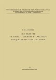 Der Traktat de Sinibus, Chordis et Arcubus von Johannes von Gmunden (eBook, PDF)