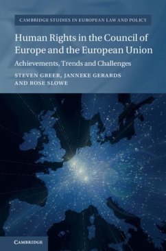 Human Rights in the Council of Europe and the European Union (eBook, PDF) - Greer, Steven