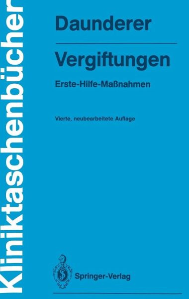 Vergiftungen (eBook, PDF) Vergiftungen (eBook, PDF)