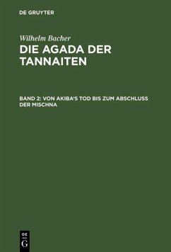 Cover Von Akiba's Tod bis zum Abschluß der Mischna (eBook, PDF)