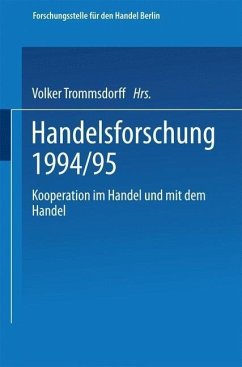 Kooperation im Handel und mit dem Handel (eBook, PDF) - Forschungsstelle Fur Den Handel & it;Berlin&gt: