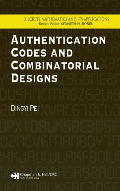 Authentication Codes and Combinatorial Designs (eBook, PDF) - Pei, Dingyi
