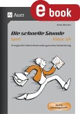 Die Schnelle Stunde Sport Klasse 3/4 (eBook, PDF)