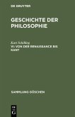 Von der Renaissance bis Kant (eBook, PDF)