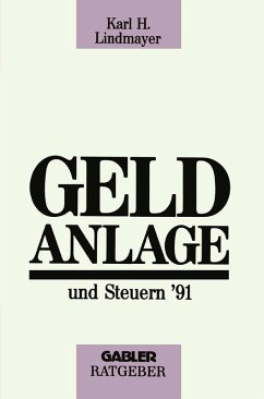 Geldanlage und Steuern '91 (eBook, PDF) Cover Geldanlage und Steuern '91 (eBook, PDF)