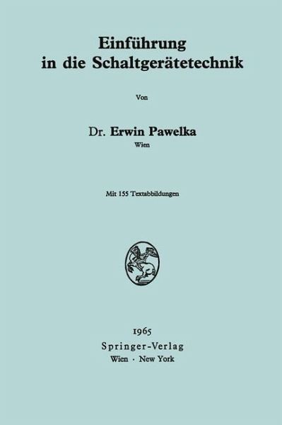 Einführung in die Schaltgerätetechnik (eBook, PDF)