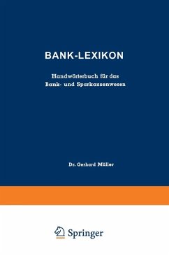 Bank-Lexikon (eBook, PDF) - Müller, Gerhard