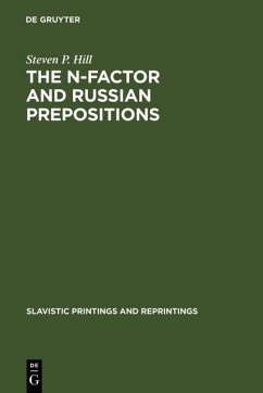 Cover The N-Factor and Russian Prepositions (eBook, PDF)