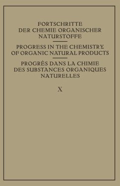 Cover Fortschritte der Chemie Organischer Naturstoffe / Progress in the Chemistry of Organic Natural Products / Progres dans La Chimie des Substances Organiques Naturelles (eBook, PDF)