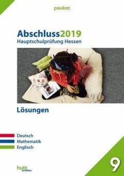 Abschluss 2019 - Hauptschulprüfung Hessen - Lösungen