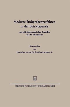 Cover Moderne Stichprobenverfahren in der Betriebspraxis (eBook, PDF)