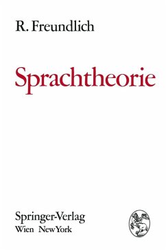 Sprachtheorie (eBook, PDF) - Freundlich, Rudolf