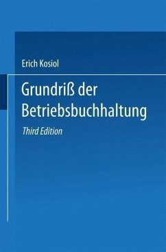 Grundriß der Betriebsbuchhaltung (eBook, PDF) - Kosiol, Erich
