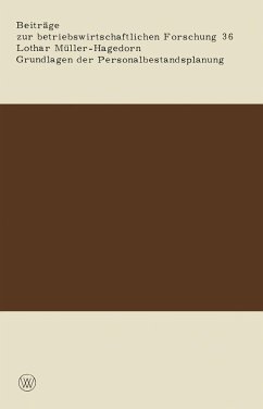 Cover Grundlagen der Personalbestandsplanung (eBook, PDF)