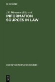 Information Sources in Law (eBook, PDF)