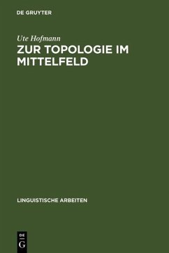Zur Topologie im Mittelfeld (eBook, PDF) - Hofmann, Ute