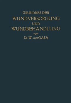 Grundriss der Wundversorgung und Wundbehandlung (eBook, PDF) Cover Grundriss der Wundversorgung und Wundbehandlung (eBook, PDF)