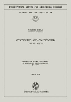 Cover Controlled and Conditioned Invariance (eBook, PDF)