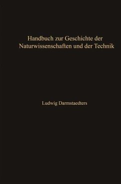 Cover Handbuch zur Geschichte der Naturwissenschaften und der Technik (eBook, PDF)