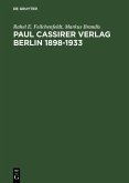 Paul Cassirer Verlag Berlin 1898-1933 (eBook, PDF)
