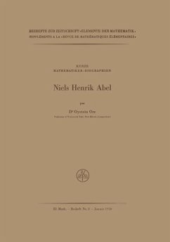 Niels Henrik Abel (eBook, PDF) - Oystein, O.