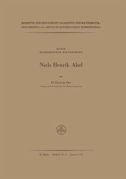 Niels Henrik Abel (eBook, PDF)