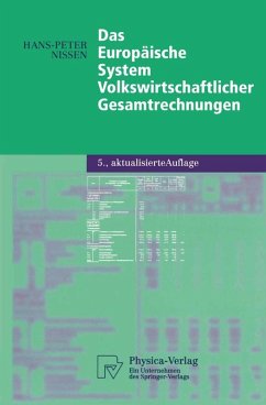 Cover Das Europäische System Volkswirtschaftlicher Gesamtrechnungen (eBook, PDF)