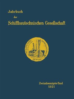 Cover Jahrbuch der Schiffbautechnischen Gesellschaft (eBook, PDF)
