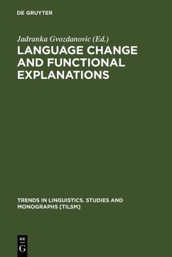 Language Change and Functional Explanations (eBook, PDF)