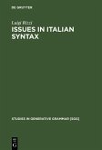 Issues in Italian Syntax (eBook, PDF)