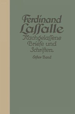 Cover Briefe von und an Lassalle bis 1848 (eBook, PDF)