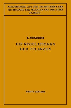 Cover Die Regulationen der Pflanzen (eBook, PDF)