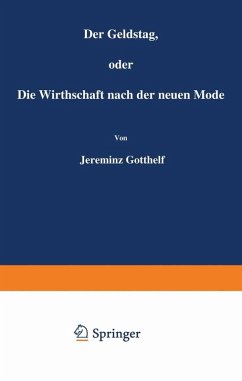 Cover Der Geldstag, oder Die Wirthschaft nach der neuen Mode (eBook, PDF)